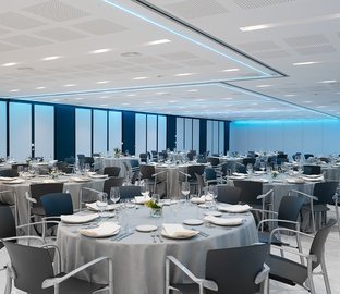 Salón azul  Vincci Soma 4* Madrid